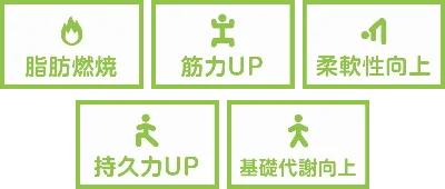 大人クラスプログラム「TRXストレッチ」効果・影響