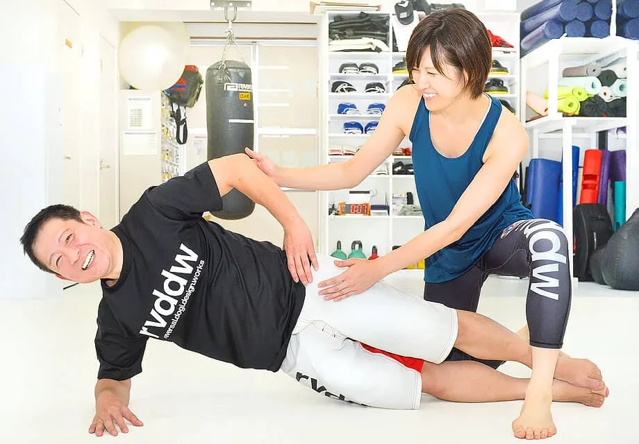 大人クラスプログラム「パーソナルトレーニング」実践風景